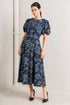 dark-bloom-jacquard-denim-midi-dress-Flying-Tomato-Sophia's StyleDRESSES-1