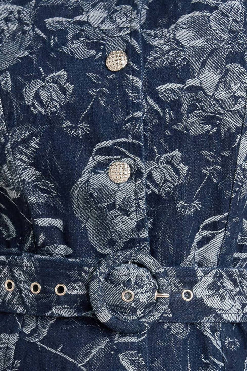 dark-bloom-jacquard-denim-midi-dress-Flying-Tomato-Sophia's Style-8