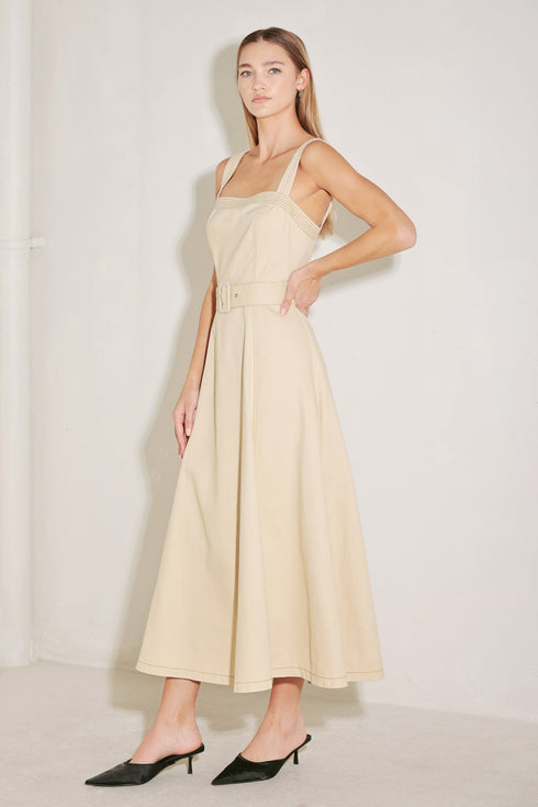 elevated-neutral-woven-midi-dress-sophias-style-4
