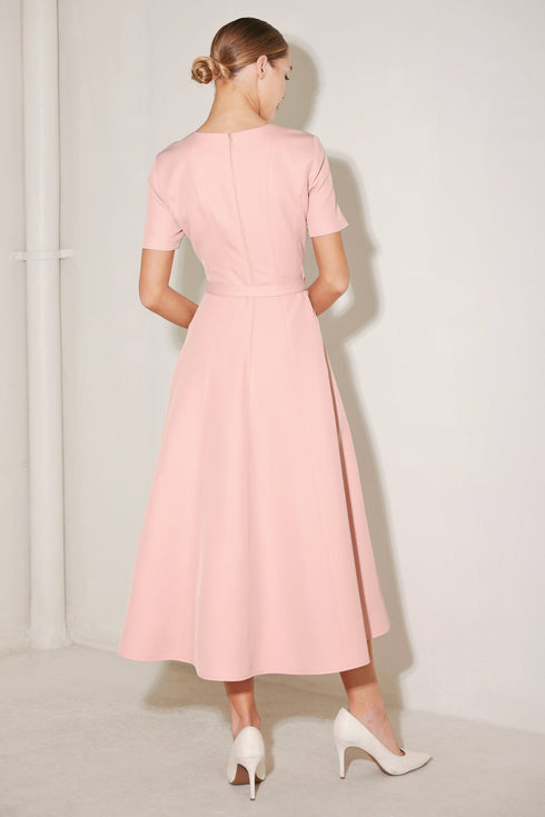 spring-icon-pink-woven-midi-dress-sophias-style-4