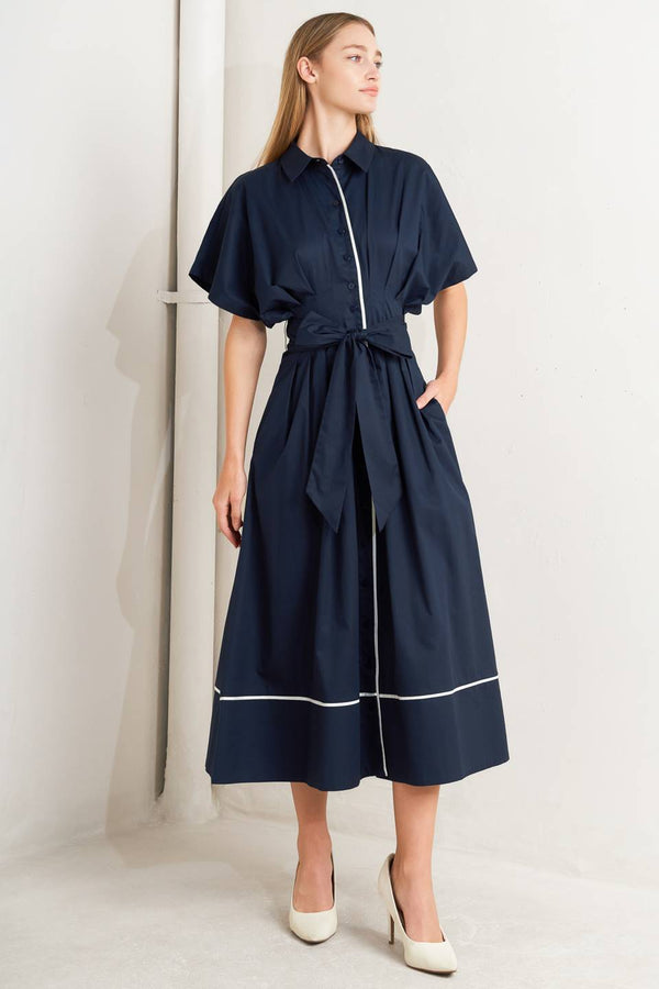 catch-you-later-navy-woven-midi-dress-Flying-Tomato-Sophia's StyleDRESSES-1