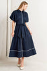 catch-you-later-navy-woven-midi-dress-Flying-Tomato-Sophia's Style-3