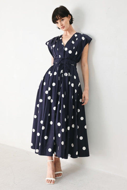 blue-moon-dot-woven-midi-dress-sophias-styleDRESSES-1