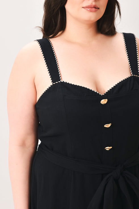 lovely-noir-woven-midi-dress-sophias-style-10