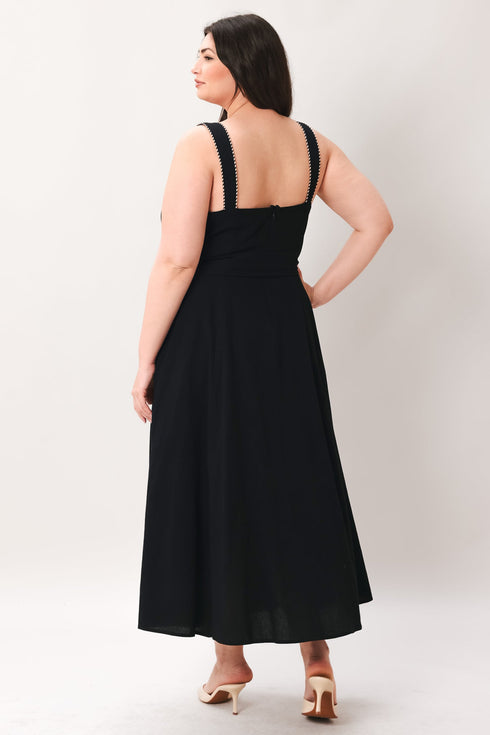 lovely-noir-woven-midi-dress-sophias-style-14