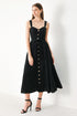 lovely-noir-woven-midi-dress-sophias-style-3