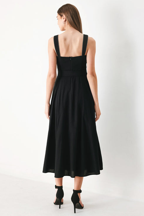 lovely-noir-woven-midi-dress-sophias-style-7
