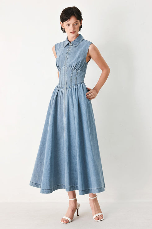 sunday-stroll-denim-midi-dress-1-sophias-style-3