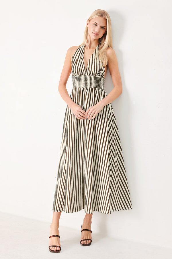 vacation-line-strip-woven-midi-dress-sophias-styleDRESSES-1