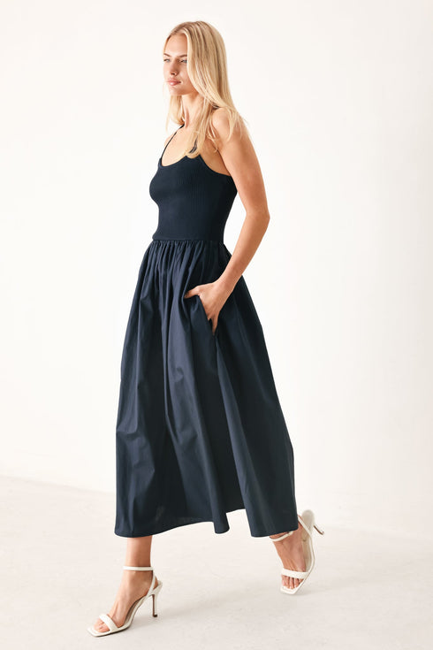 easy-breeze-navy-woven-midi-dress-sophias-style-3