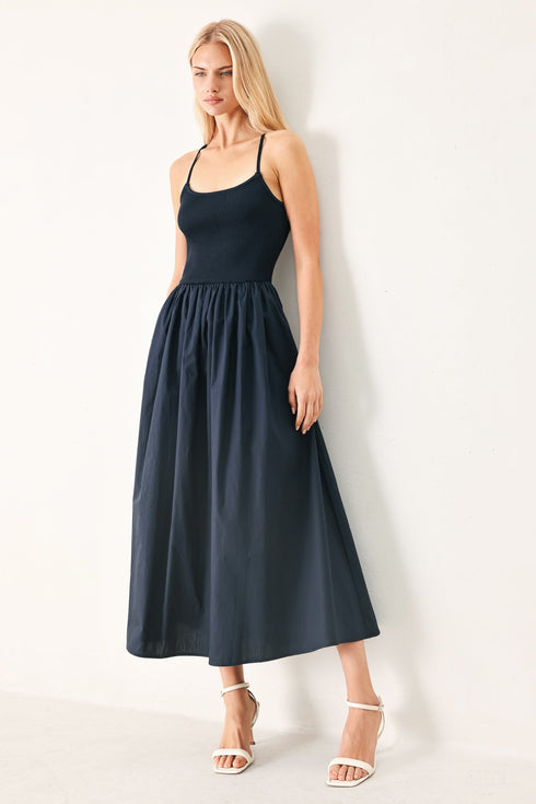 easy-breeze-navy-woven-midi-dress-sophias-style-5
