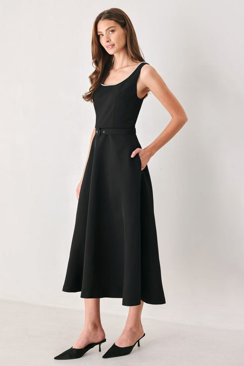 jeweled-noir-black-embellished-belted-midi-dress-flying-tomato-sophias-style-6