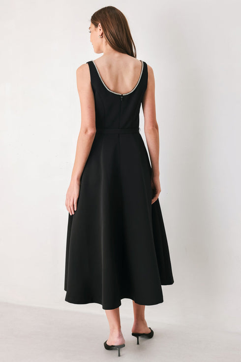 jeweled-noir-black-embellished-belted-midi-dress-flying-tomato-sophias-style-7