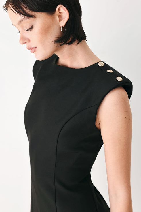 ebony-modern-edge-woven-mini-shift-dress-flying-tomato-sophias-style-2