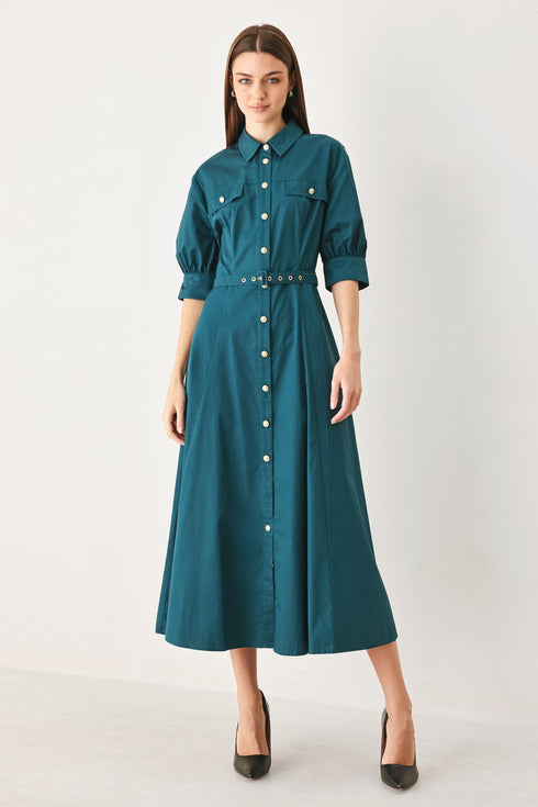 everyday-tailored-woven-midi-dress-flying-tomato-sophias-style-3