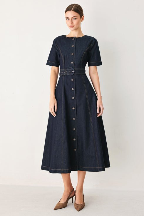 romantic-denim-woven-midi-dress-flying-tomato-sophias-styleDRESSES-1