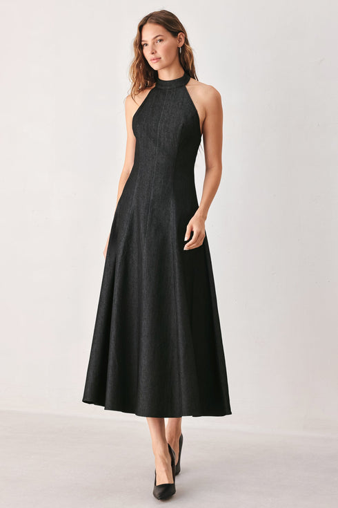 after-dark-halter-denim-midi-dress-flying-tomato-sophias-style-6
