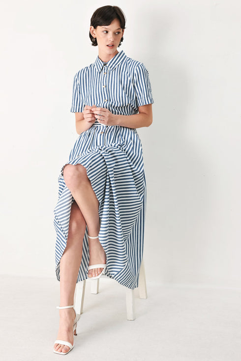 coastal-muse-strip-woven-midi-shirt-dress-sophias-style-4