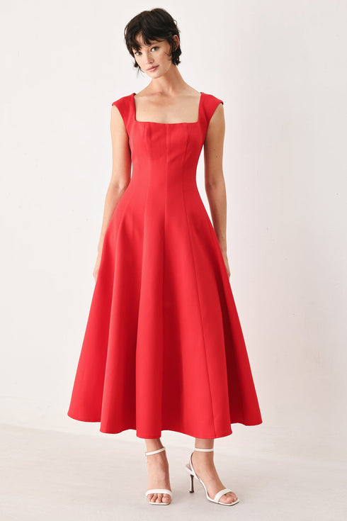 scarlet-romance-woven-midi-dress-sophias-styleDRESSES-1