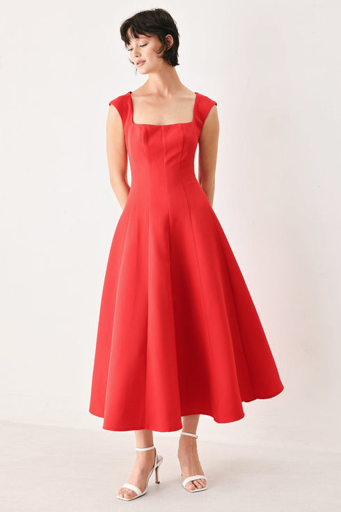 scarlet-romance-woven-midi-dress-sophias-style-5