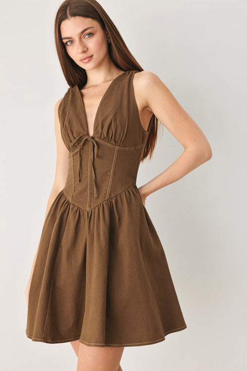 walnut-romance-woven-mini-dress-flying-tomato-sophias-style-3