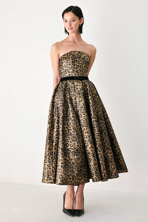 wildly-golden-leopard-strapless-midi-dress-flying-tomato-sophias-styleDRESSES-1