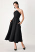 black-tie-affair-halter-woven-midi-dress-flying-tomato-sophias-style-3