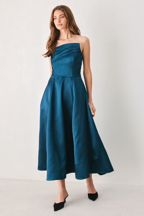 teal-tempo-asymmetrical-strapless-circle-skirt-midi-dress-flying-tomato-sophias-style-4