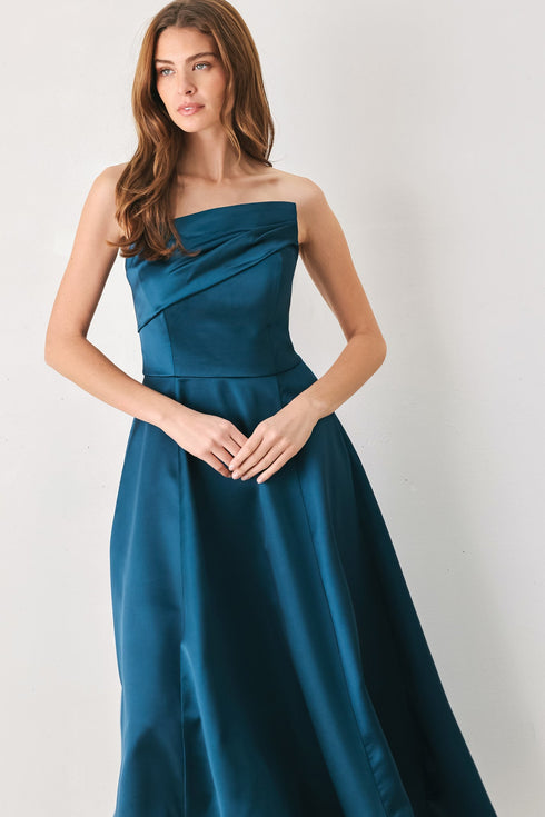 teal-tempo-asymmetrical-strapless-circle-skirt-midi-dress-flying-tomato-sophias-style-3