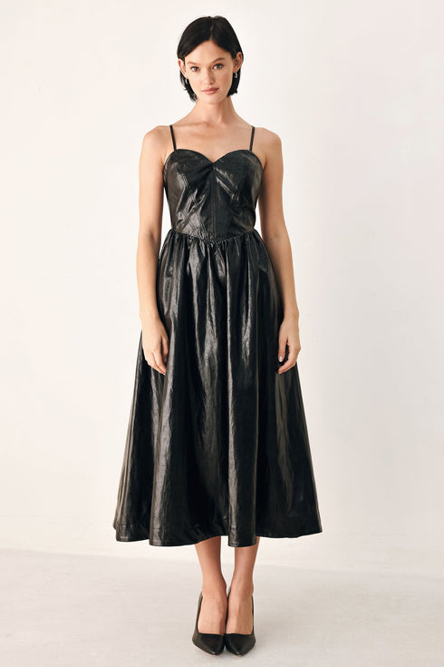 dressed-to-thrill-faux-leather-midi-dress-flying-tomato-sophias-style-3