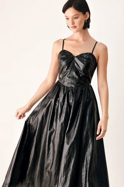 dressed-to-thrill-faux-leather-midi-dress-flying-tomato-sophias-style-2