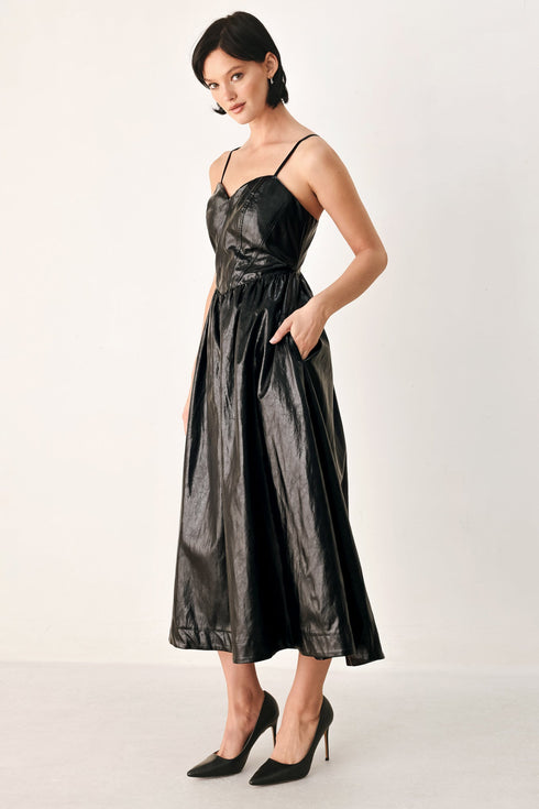 dressed-to-thrill-faux-leather-midi-dress-flying-tomato-sophias-style-4