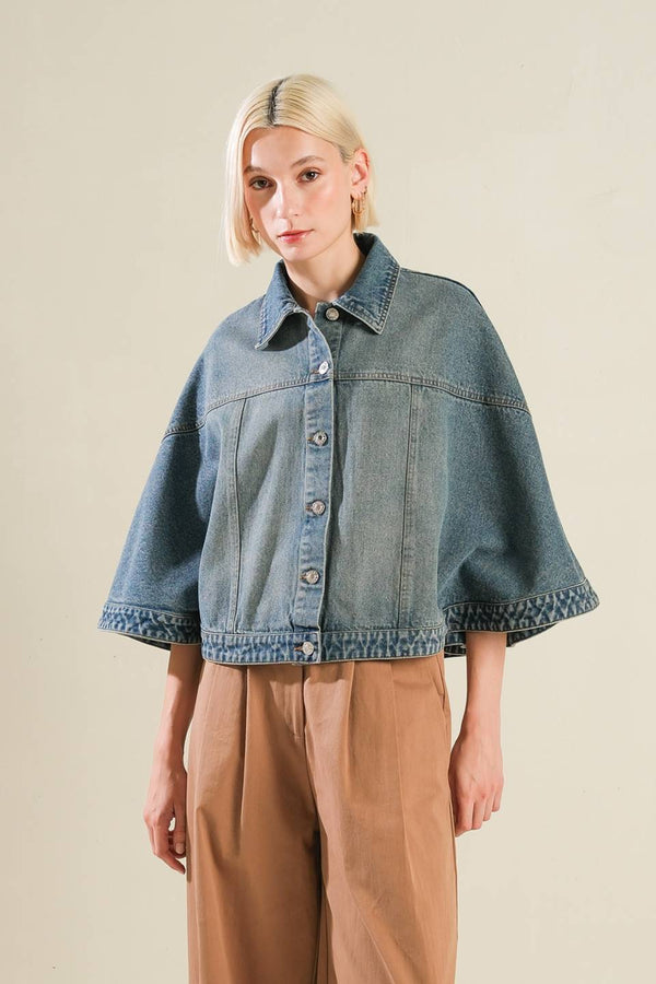 i-remember-everything-denim-capelet Flying Tomato-Sophia's StyleJACKETS-1