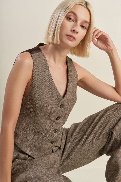 vibrant-daze-woven-vest Flying Tomato-Sophia's Style-3