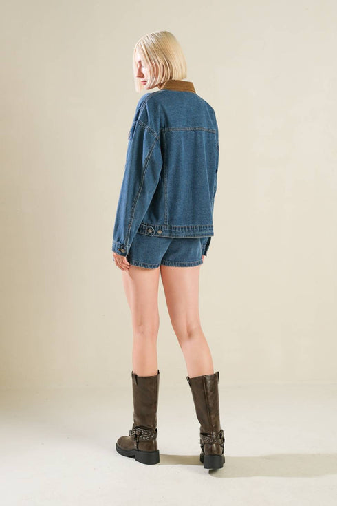 livin-my-best-life-denim-jacket Flying Tomato-Sophia's Style-6