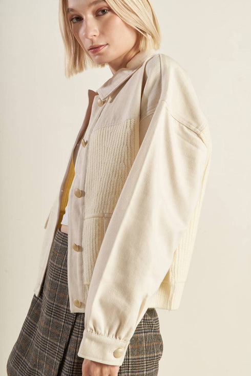 go-getter-girl-sweater-twill-jacket Flying Tomato-Sophia's Style-6