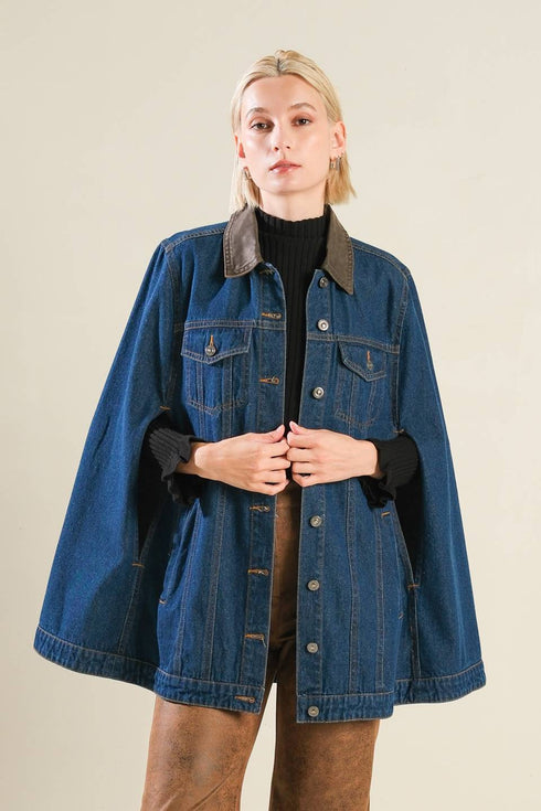 if-thou-must-love-me-denim-cape-jacket Flying Tomato-Sophia's Style-4