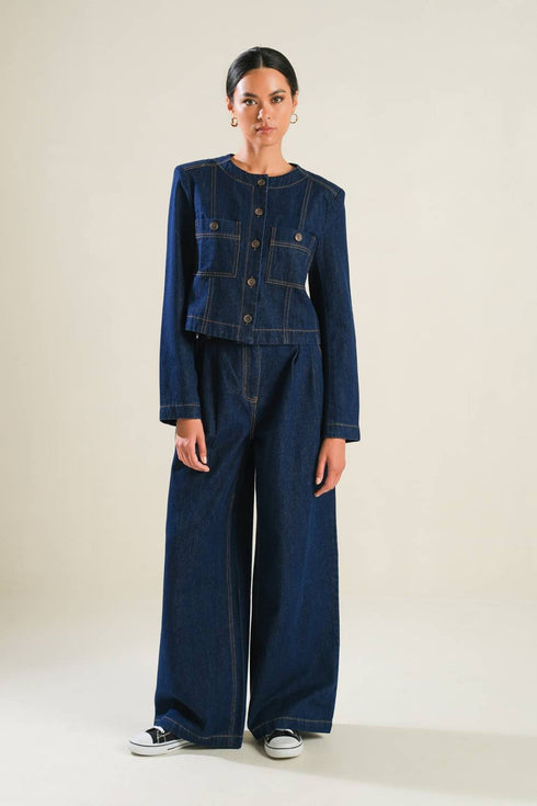 crisp-canvas-denim-jacket Flying Tomato-Sophia's Style-5