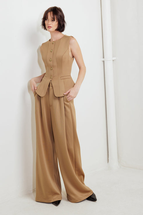 romantic-petal-woven-vest-2 Flying Tomato - Sophia's Style-6