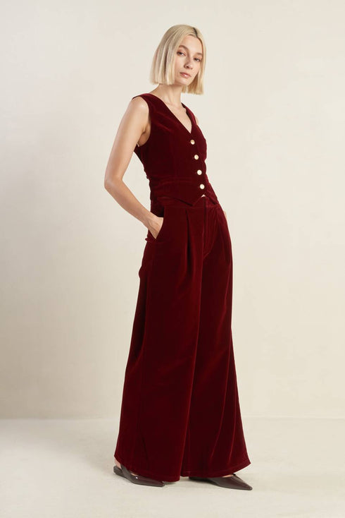 coy-charm-velvet-vest Flying Tomato-Sophia's Style-5