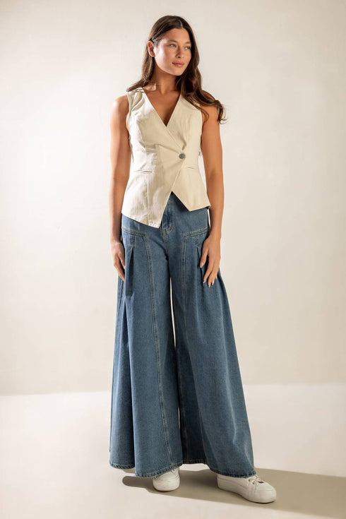 undeniable-growth-woven-vest Flying Tomato-Sophia's Style-4