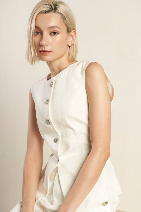 delicate-hue-woven-vest Flying Tomato-Sophia's Style-5