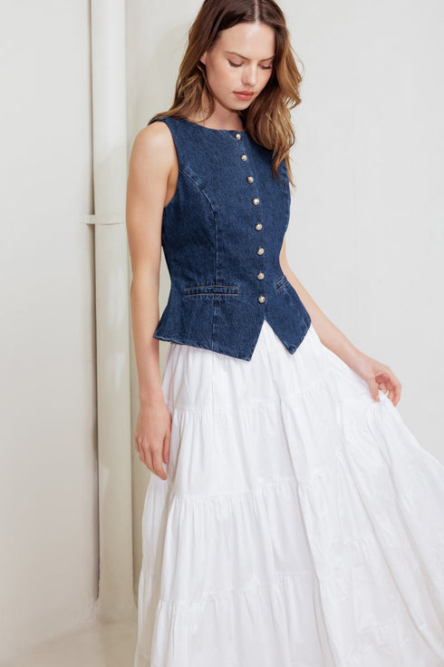 coffee-petal-denim-vest Flying Tomato-Sophia's Style-6