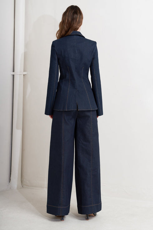 urban-panel-denim-blazer Flying Tomato-Sophia's Style-7