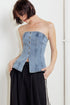 stitched-silhouette-denim-top Flying Tomato-Sophia's Style-5