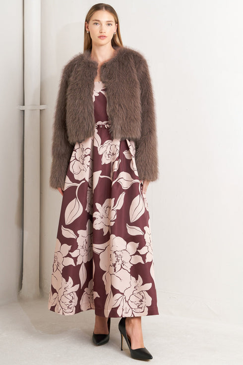 london-flare-mocha-faux-fur-crop-jacket Flying Tomato - Sophia's Style-4