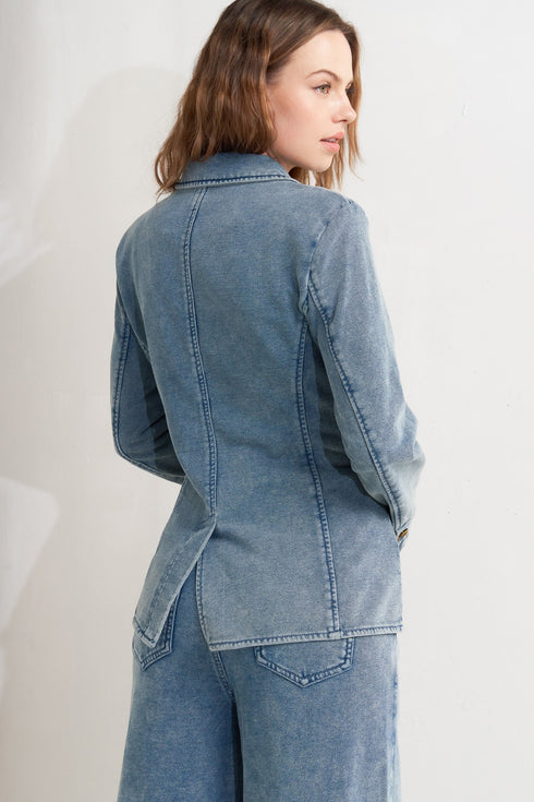 tailored-frame-french-terry-blazer Flying Tomato-Sophia's Style-3