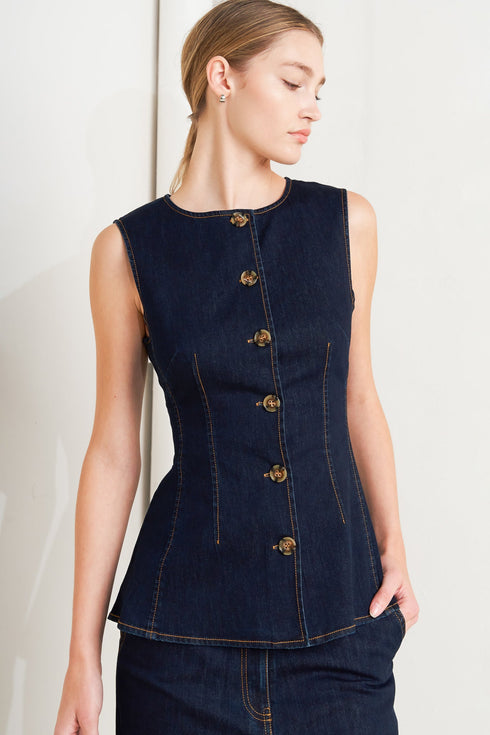 euro-city-denim-vest-flying-tomato-Sophia's Style-4