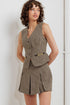 check-attitude-woven-woolen-skort-1 Flying Tomato - Sophia's Style-4