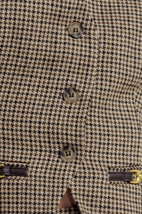 check-attitude-woven-woolen-vest Sophia's Style-8